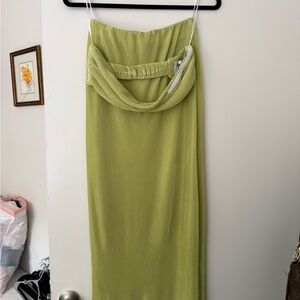 Princess Polly Lime Green Skirt Set